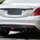 Mercedes Benz W222 S Class Saloon Brabus Style Carbon Fibre Rear Diffuser 14-17 by Carbon Factory-Carbon Factory