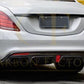 Mercedes Benz W222 S Class Saloon Brabus Style Carbon Fibre Rear Diffuser 14-17 by Carbon Factory-Carbon Factory