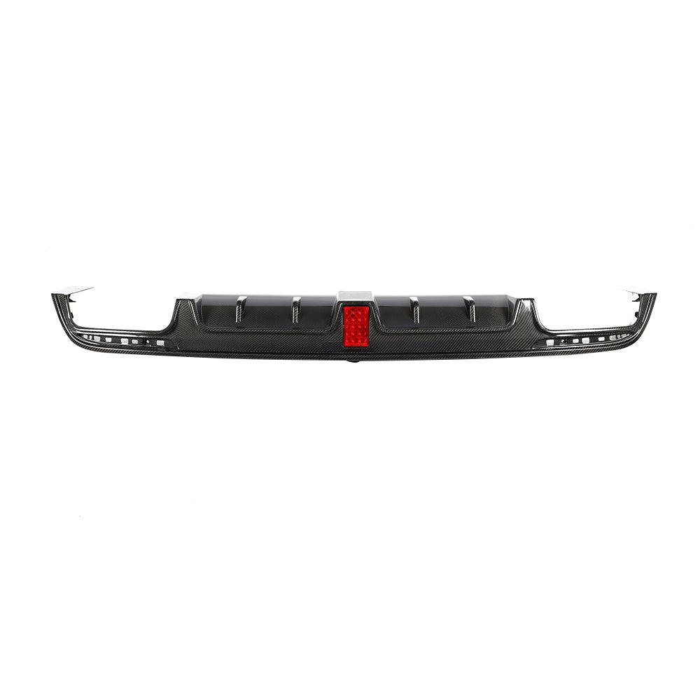 Mercedes Benz W222 S Class Saloon Brabus Style Carbon Fibre Rear Diffuser 14-17 by Carbon Factory-Carbon Factory