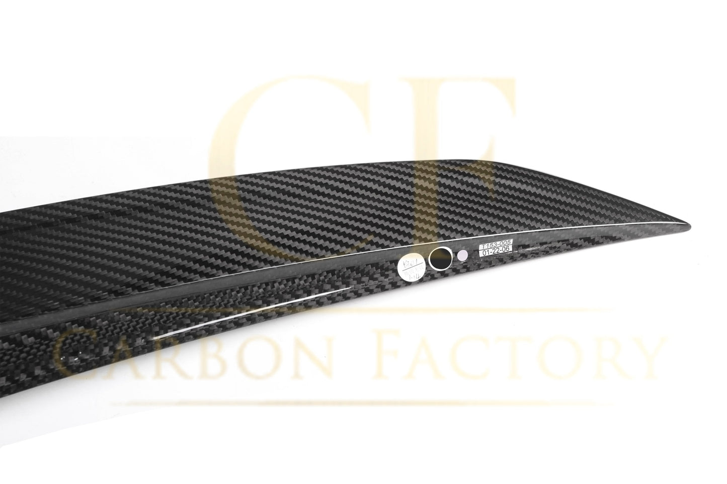 Mercedes Benz W222 S Class Saloon X Style Pre-preg Carbon Fibre Boot Spoiler 14-20-Carbon Factory