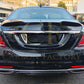 Mercedes Benz W222 S Class Saloon X Style Pre-preg Carbon Fibre Boot Spoiler 14-20-Carbon Factory