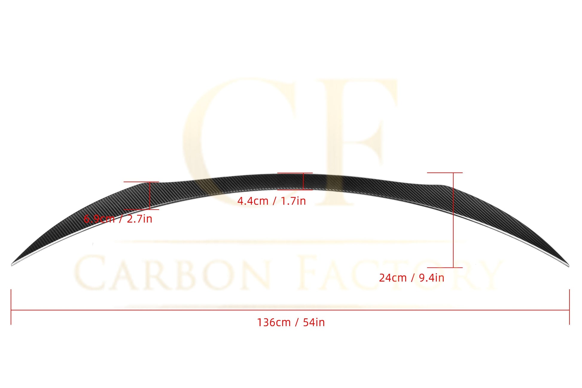 Mercedes Benz W292 GLE Coupe X Style Prepreg Carbon Fibre Boot Spoiler 16-19 by Carbon Factory-Carbon Factory