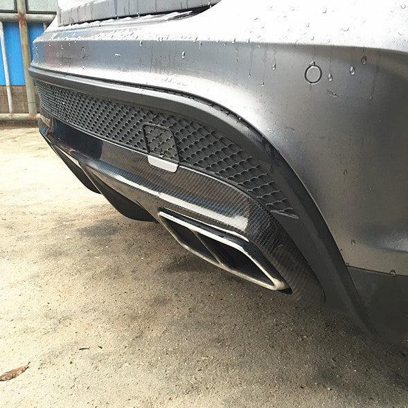 Mercedes Benz X156 GLA45 AMG Style Carbon Fibre Rear Diffuser 13-16 by Carbon Factory-Carbon Factory