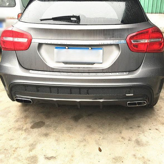 Mercedes Benz X156 GLA45 AMG Style Carbon Fibre Rear Diffuser 13-16 by Carbon Factory-Carbon Factory