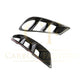 Mercedes C218 CLS Carbon Fibre Front Fog Light Trims 15-18 by Carbon Factory-Carbon Factory