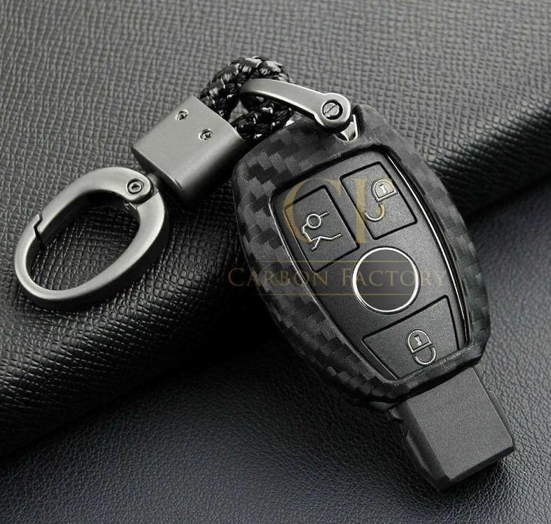 Mercedes Universal Carbon Fibre Key Cover by Carbon Factory-Carbon Factory