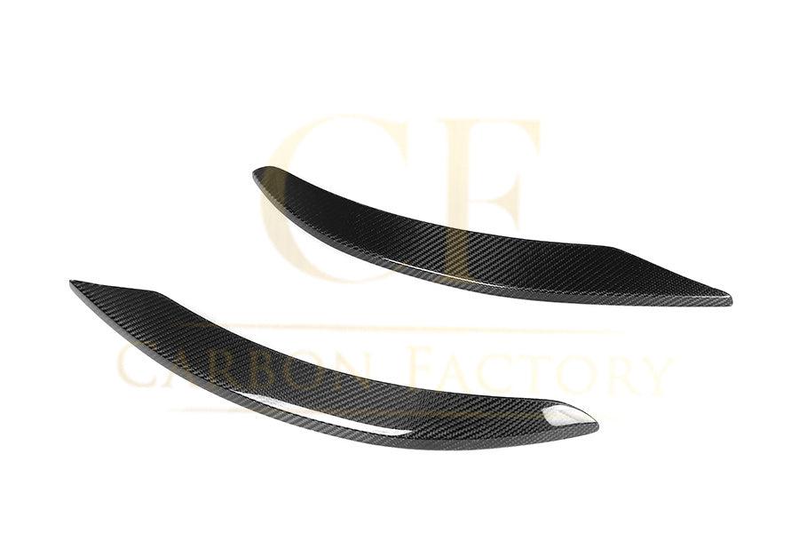 Mercedes W117 CLA Carbon Fibre Front Side Grille Trims 13-19 by Carbon Factory-Carbon Factory