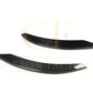 Mercedes W117 CLA Carbon Fibre Front Side Grille Trims 13-19 by Carbon Factory-Carbon Factory