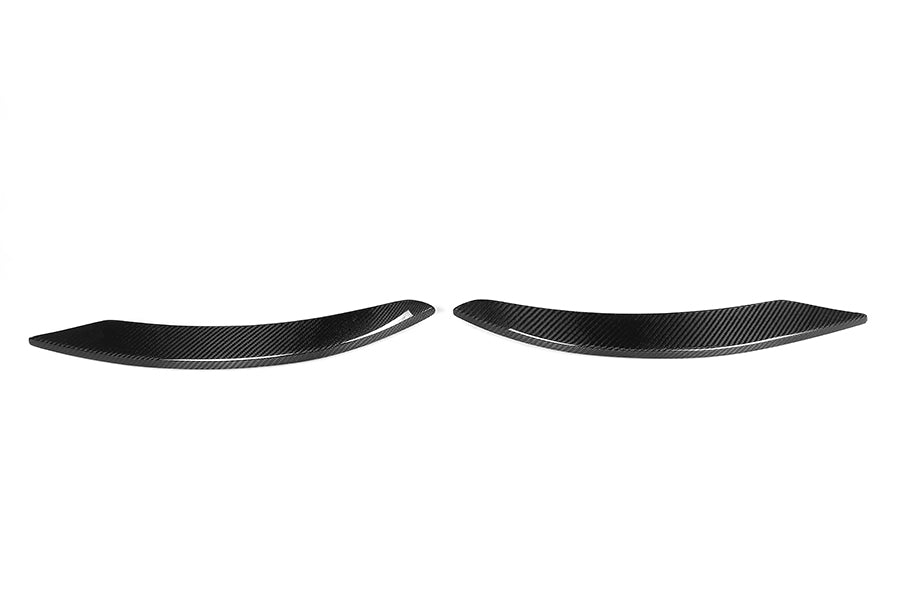 Mercedes W117 CLA Carbon Fibre Front Side Grille Trims 13-19 by Carbon Factory-Carbon Factory