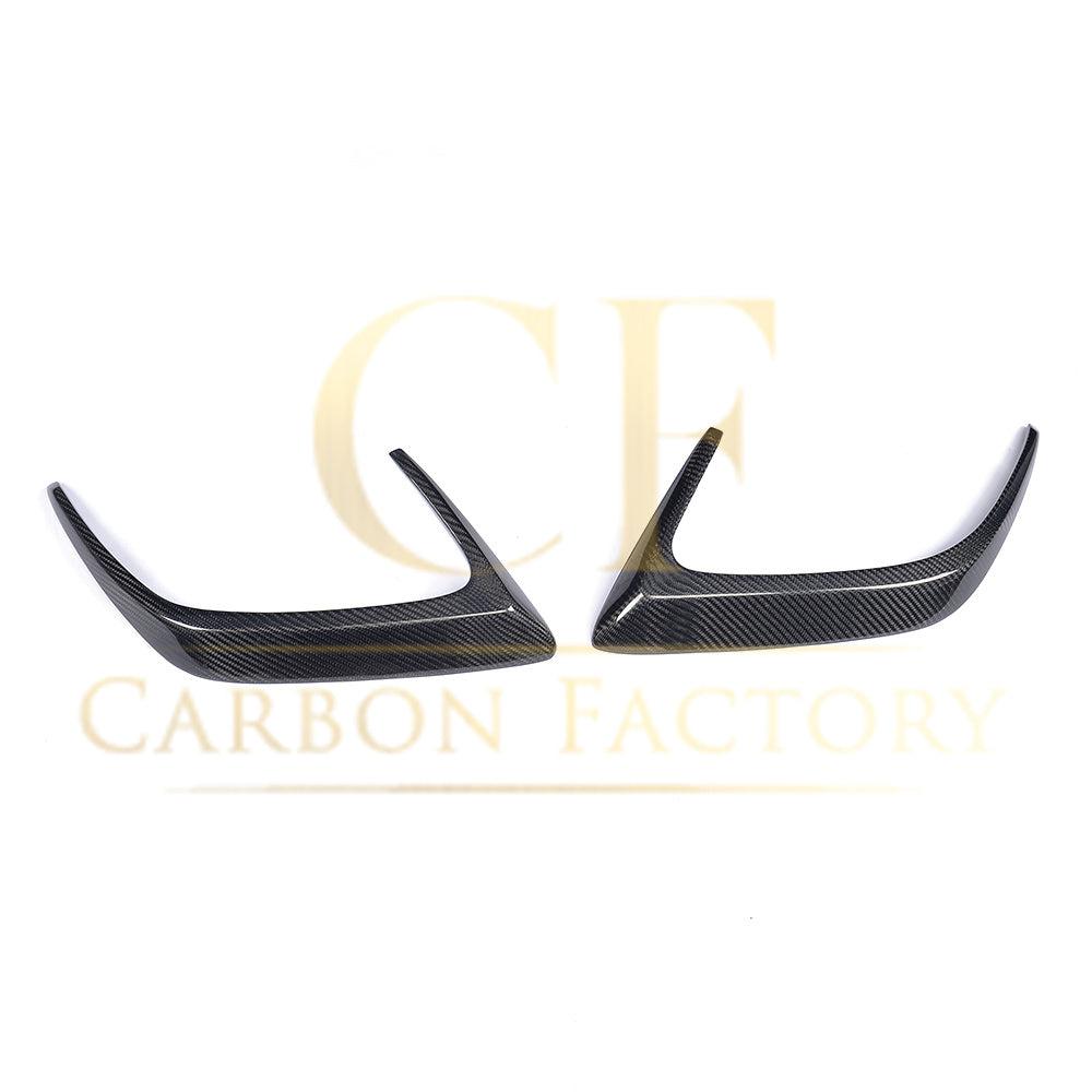 Mercedes W205 C Class 2 Door Coupe Carbon Fibre Rear Bumper Trims 15-18 by Carbon Factory-Carbon Factory