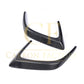 Mercedes W205 C Class 2 Door Coupe Carbon Fibre Rear Bumper Trims 15-18 by Carbon Factory-Carbon Factory