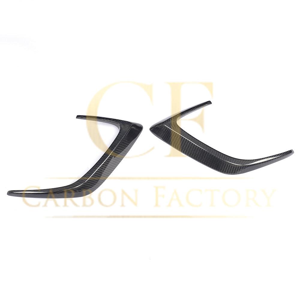 Mercedes W205 C Class 2 Door Coupe Carbon Fibre Rear Bumper Trims 15-18 by Carbon Factory-Carbon Factory