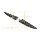 Mercedes W205 C Class AMG & C63 Carbon Fibre Rear Bumper Spats 15-21 by Carbon Factory-Carbon Factory