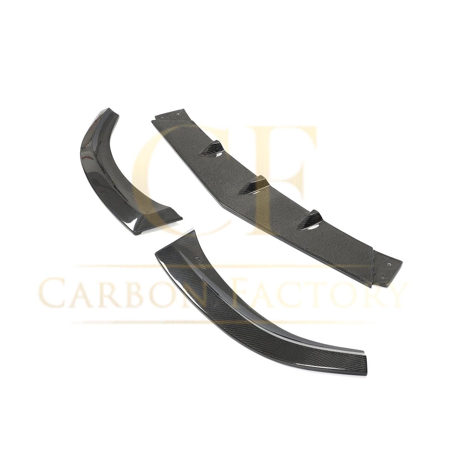 Mercedes W205 C63 2 Door Brabus Style Carbon Fibre Front Splitter 15-18 by Carbon Factory-Carbon Factory