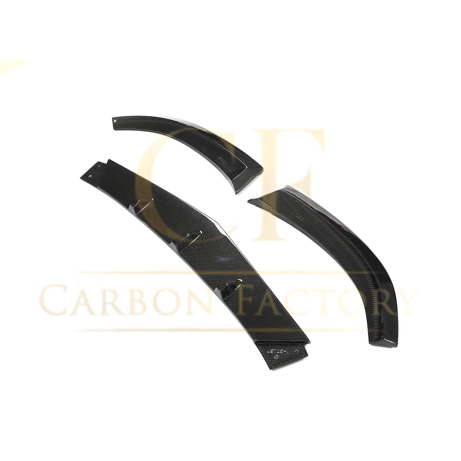 Mercedes W205 C63 2 Door Brabus Style Carbon Fibre Front Splitter 15-18 by Carbon Factory-Carbon Factory