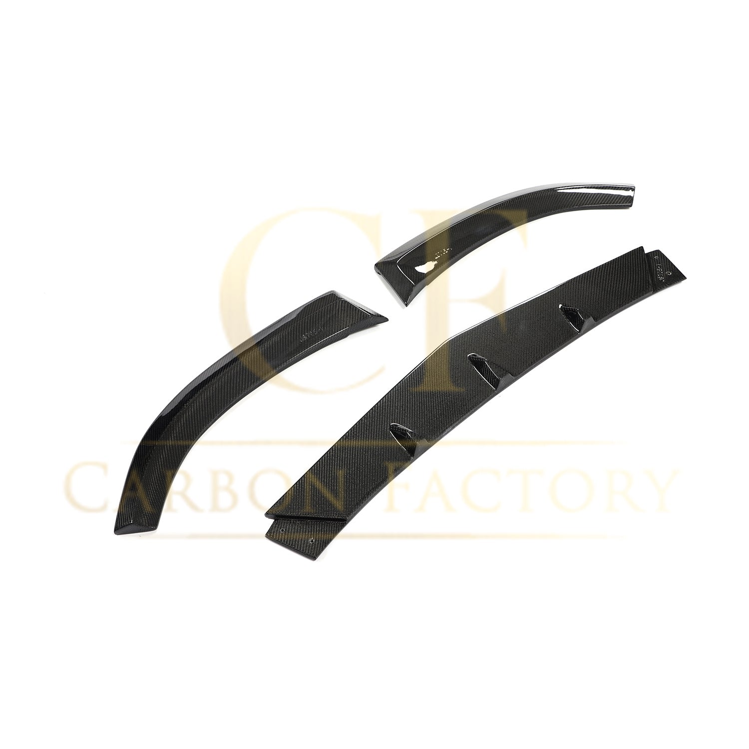 Mercedes W205 C63 2 Door Brabus Style Carbon Fibre Front Splitter 15-18 by Carbon Factory-Carbon Factory