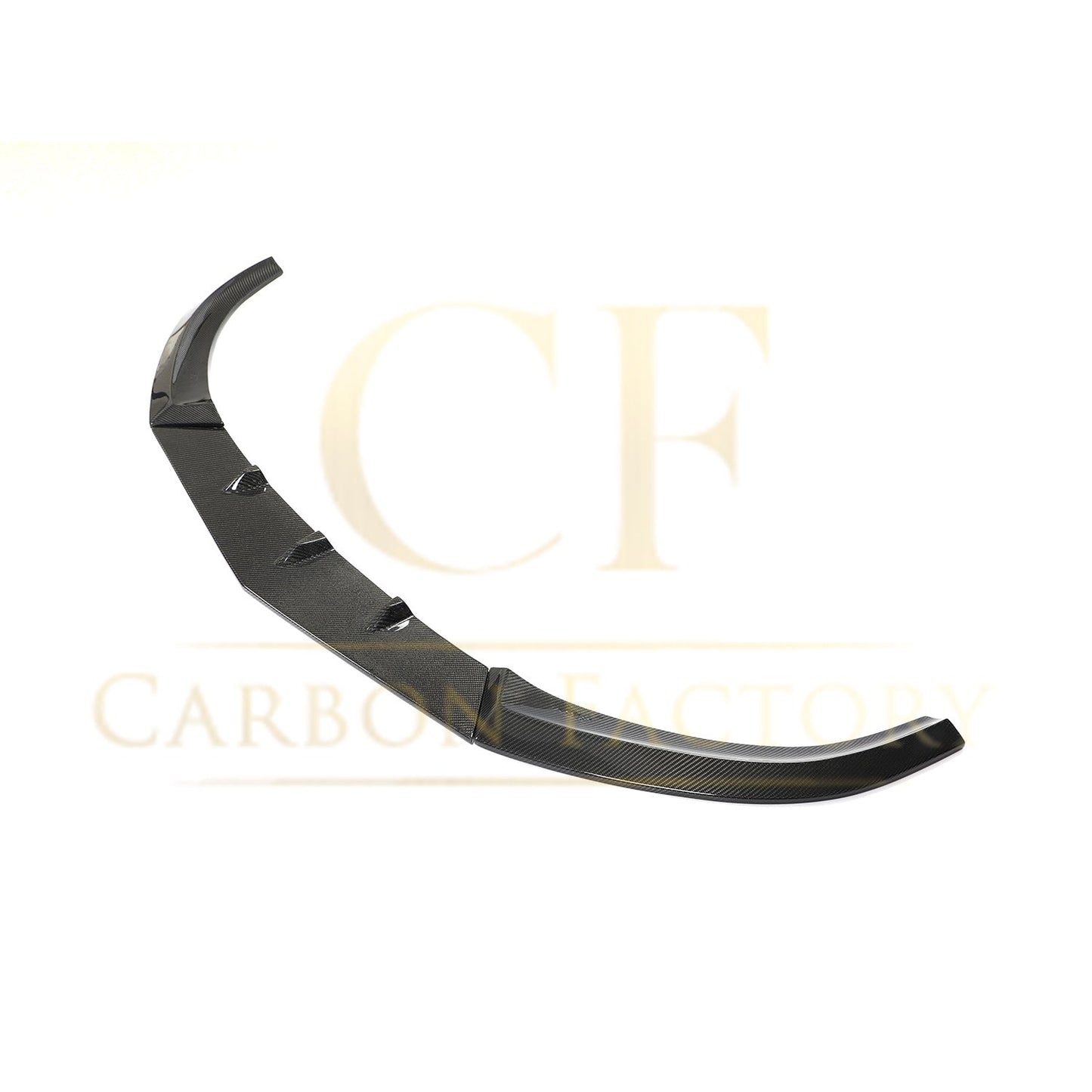 Mercedes W205 C63 2 Door Brabus Style Carbon Fibre Front Splitter 15-18 by Carbon Factory-Carbon Factory