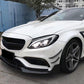 Mercedes W205 C63 Brabus Style Carbon Fibre Front Splitter 15-21 by Carbon Factory-Carbon Factory