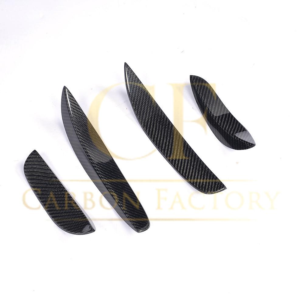 Mercedes W205 C63 Carbon Fibre Front Canard sets 4 pcs 15-18 by Carbon Factory-Carbon Factory