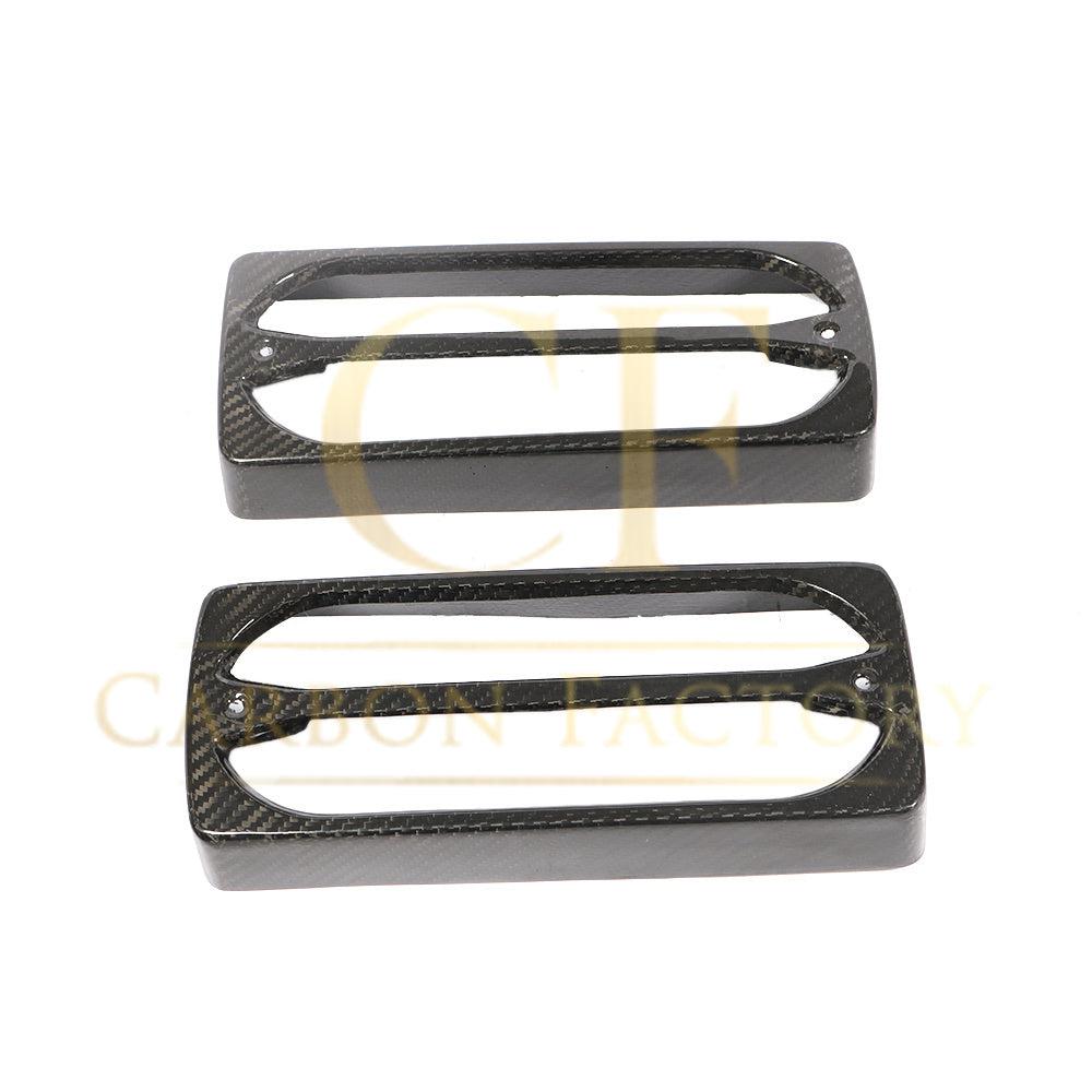 Mercedes W463 G Class G Wagon Pre-preg Carbon Fibre Rear Light Covers 04-18 by Carbon Factory-Carbon Factory