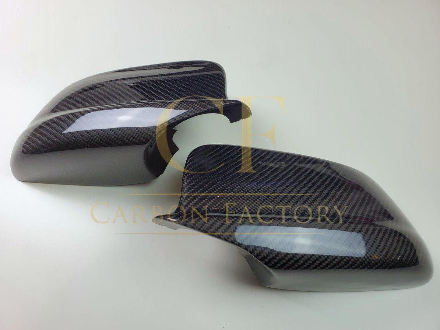 OEM Style Carbon Fibre Replacement Mirror Covers for BMW F10 5 Series Pre-LCI-Carbon Factory