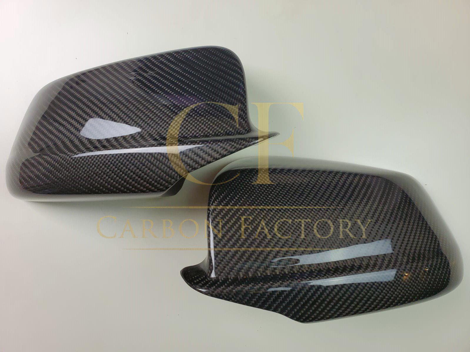 OEM Style Carbon Fibre Replacement Mirror Covers for BMW F10 5 Series Pre-LCI-Carbon Factory