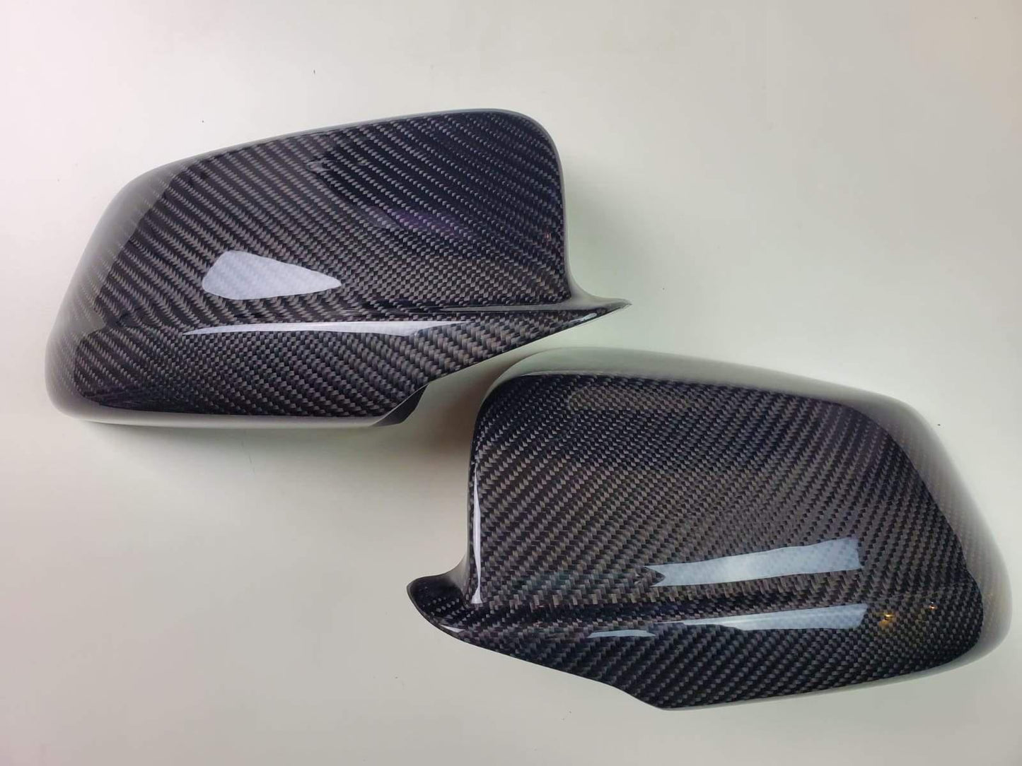 OEM Style Carbon Fibre Replacement Mirror Covers for BMW F10 5 Series Pre-LCI-Carbon Factory