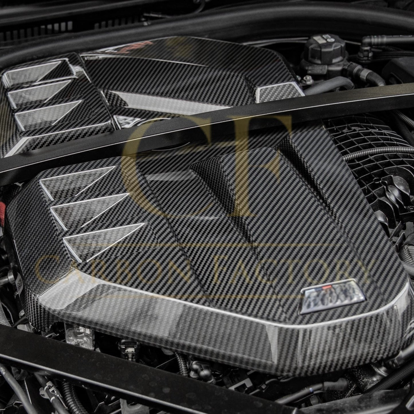 OEM Style Pre-Preg Carbon Fibre Engine Cover for BMW G87 M2 G8X M3 M4 21-Present-Carbon Factory