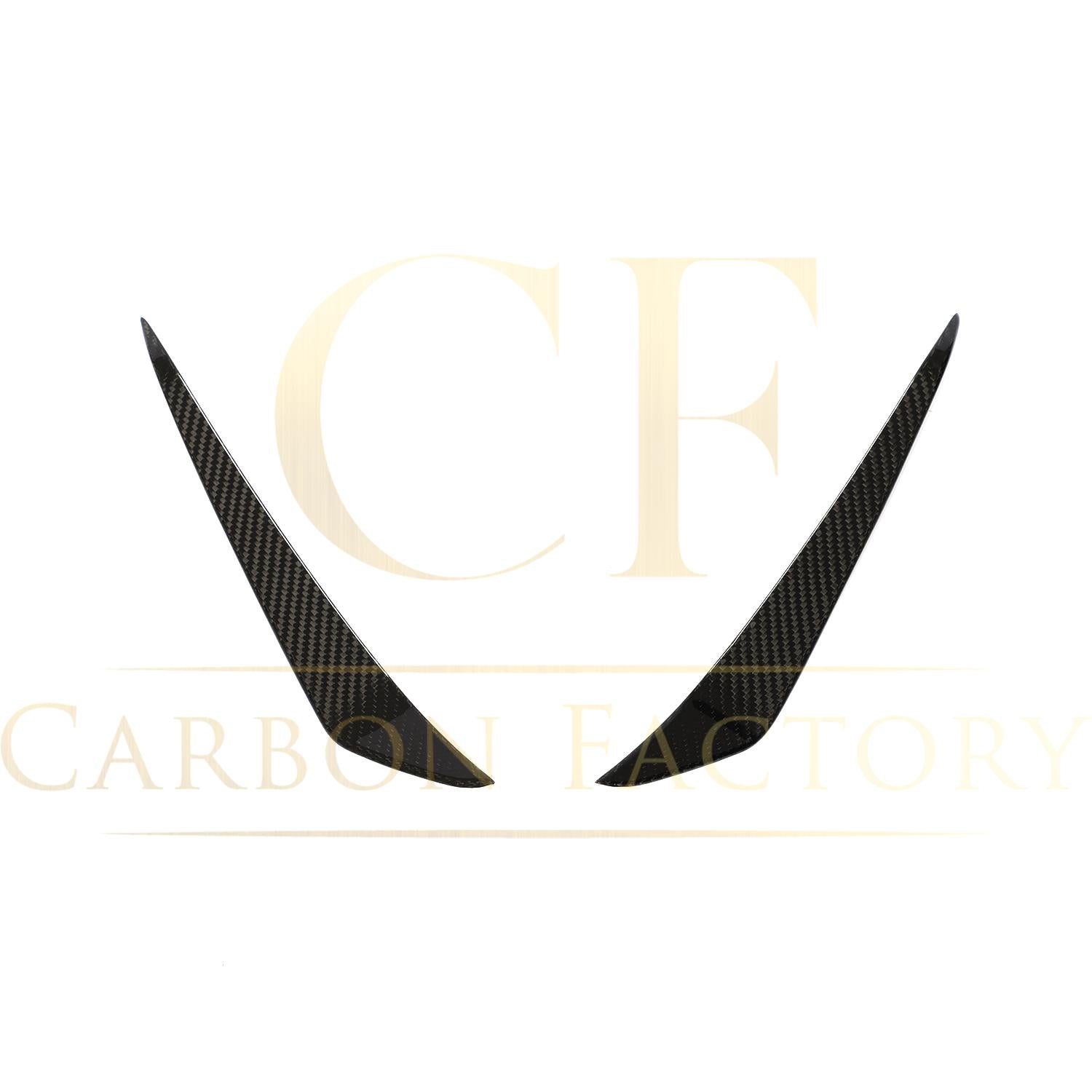 Porsche Boxster & Cayman 718 Carbon Fibre Front Bumper Canards 16-21 by Carbon Factory-Carbon Factory