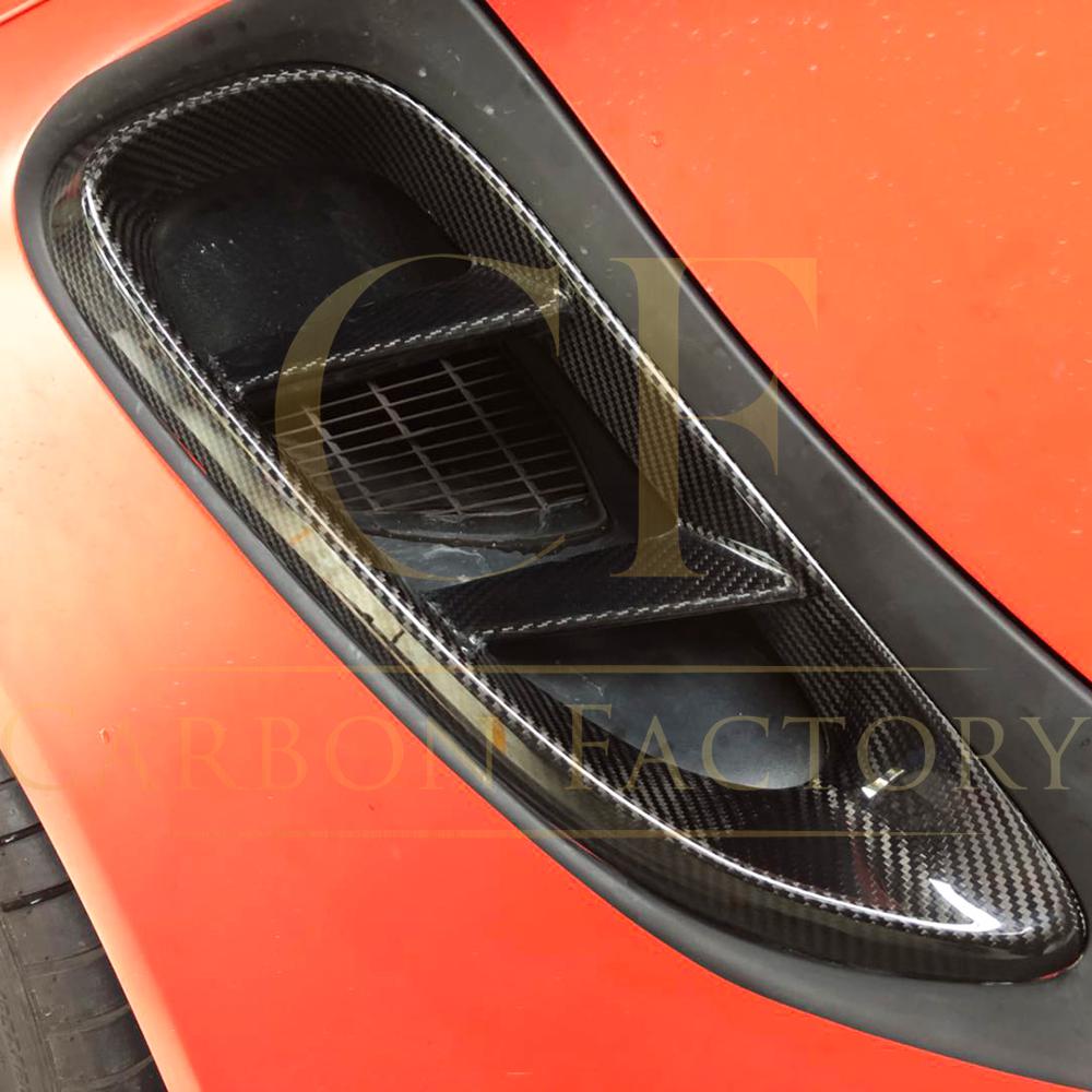 Porsche Boxster & Cayman 718 Carbon Fibre Side Fender Trims 16-19 by Carbon Factory-Carbon Factory