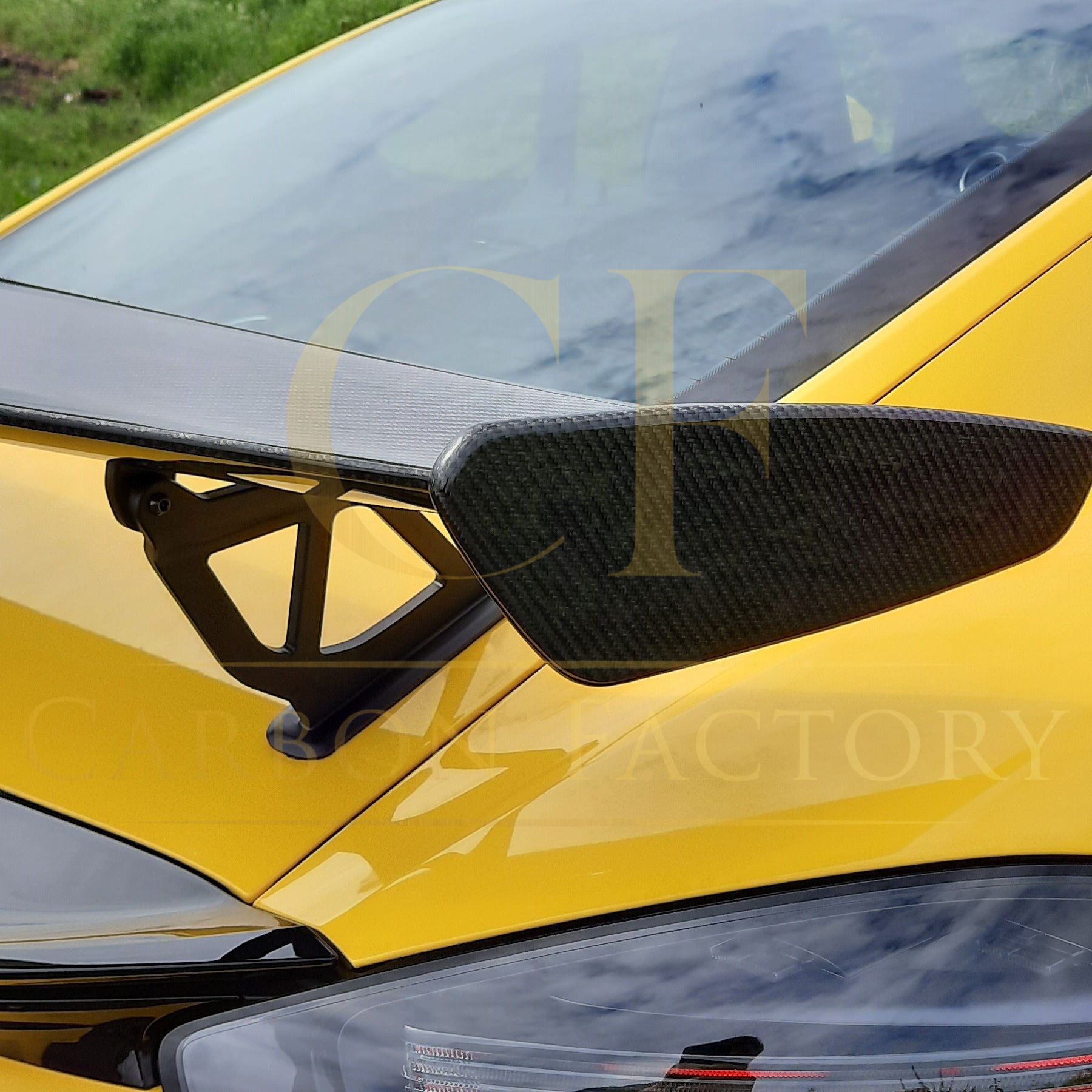 Porsche Cayman 718 GT Style Carbon Fibre Spoiler 16-21 by Carbon Factory-Carbon Factory