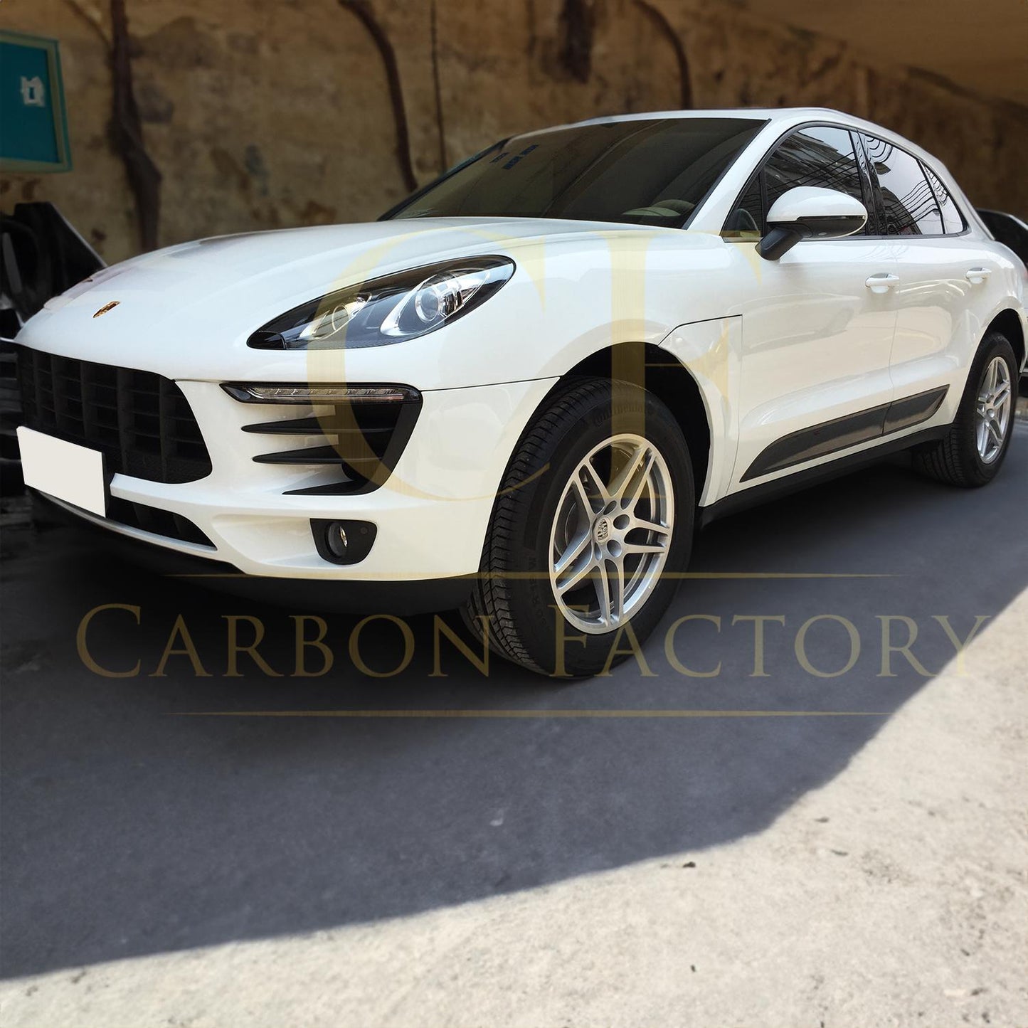 Porsche Macan Carbon Fibre Door Trims 14-20 by Carbon Factory-Carbon Factory