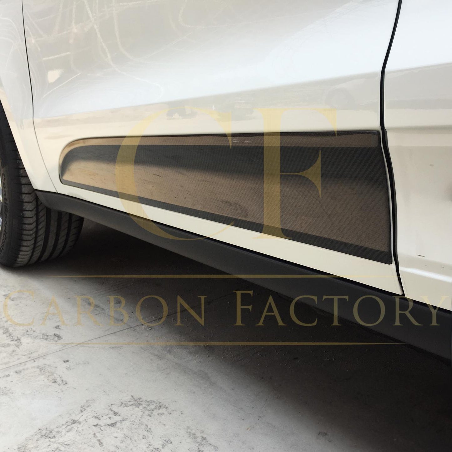 Porsche Macan Carbon Fibre Door Trims 14-20 by Carbon Factory-Carbon Factory