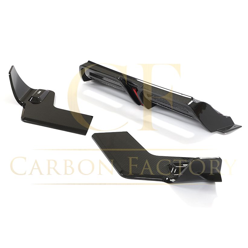 Porsche Macan Performance Style Pre-Preg Carbon Fibre Rear Diffuser 22-Present-Carbon Factory