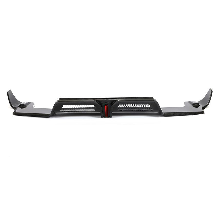 Porsche Macan Performance Style Pre-Preg Carbon Fibre Rear Diffuser 22-Present-Carbon Factory