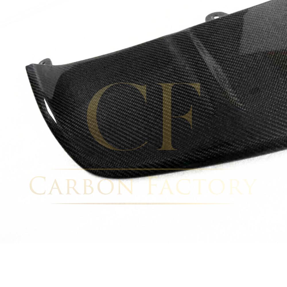 Porsche Macan V Style Carbon Fibre Front Splitter 14-17-Carbon Factory