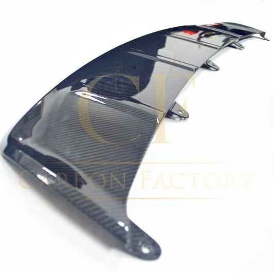 Porsche Macan V Style Carbon Fibre Front Splitter 14-17-Carbon Factory