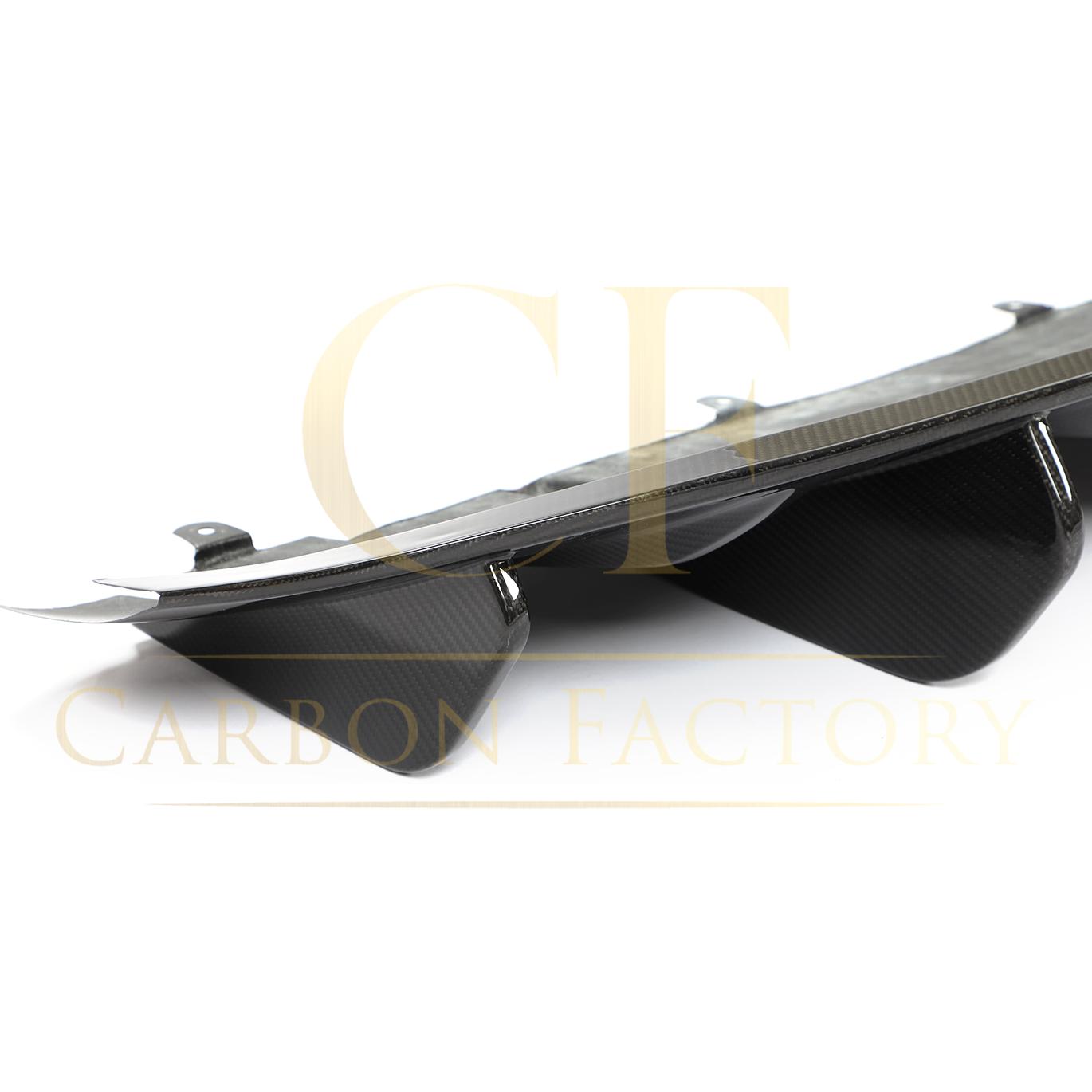 Porsche Taycan 4 Door P Style Pre-preg Carbon Fiber Rear Diffuser 19-21 by Carbon Factory-Carbon Factory