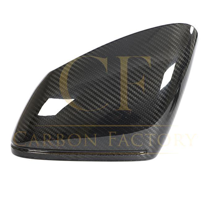 Porsche Taycan LHD 9J1 Pre-preg Carbon Fibre Mirror Covers 19-Present by Carbon Factory-Carbon Factory