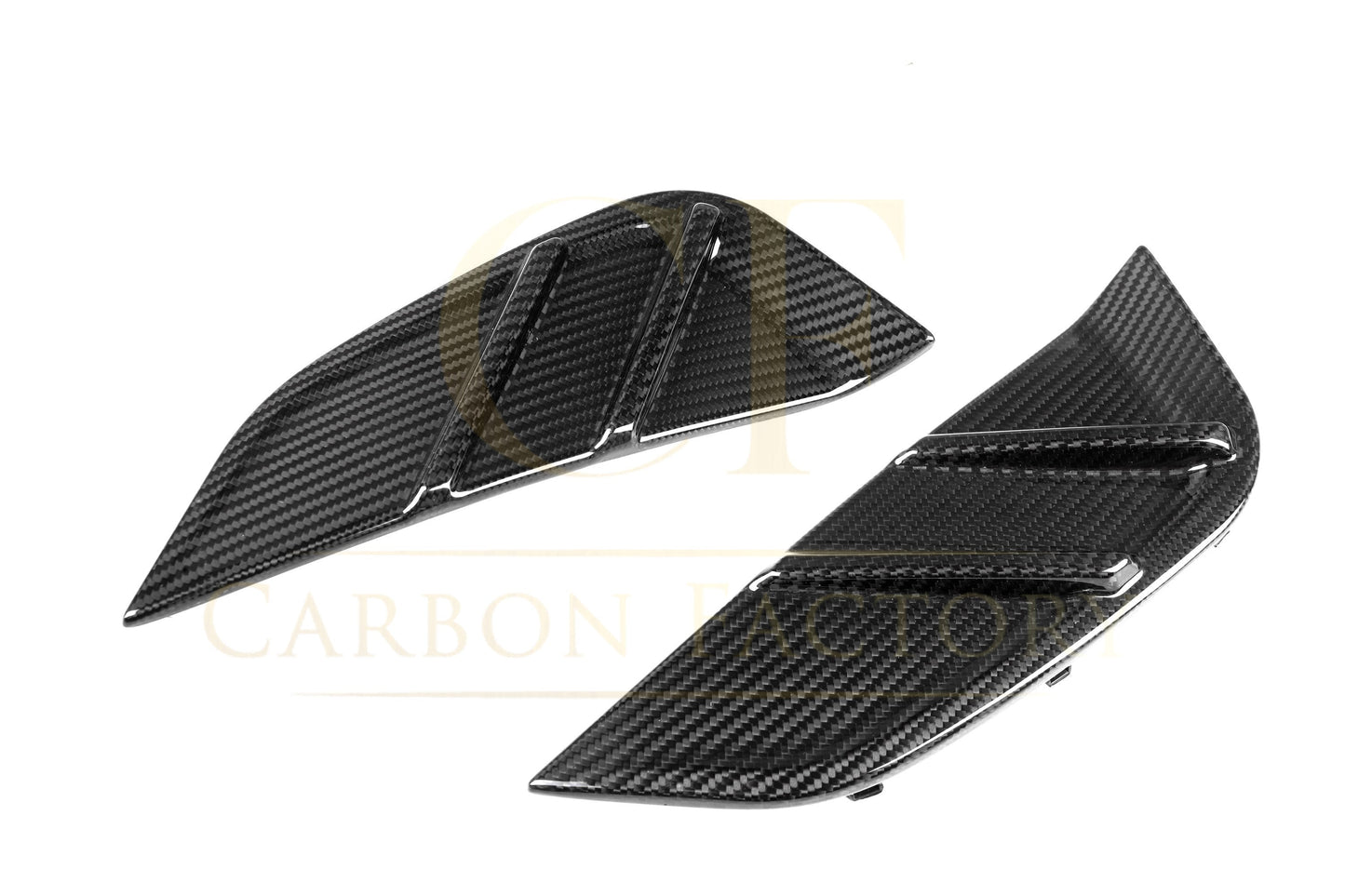 Pre-Preg Carbon Fibre Replacement Side Fender Trim for BMW G80 M3 21-Present-Carbon Factory