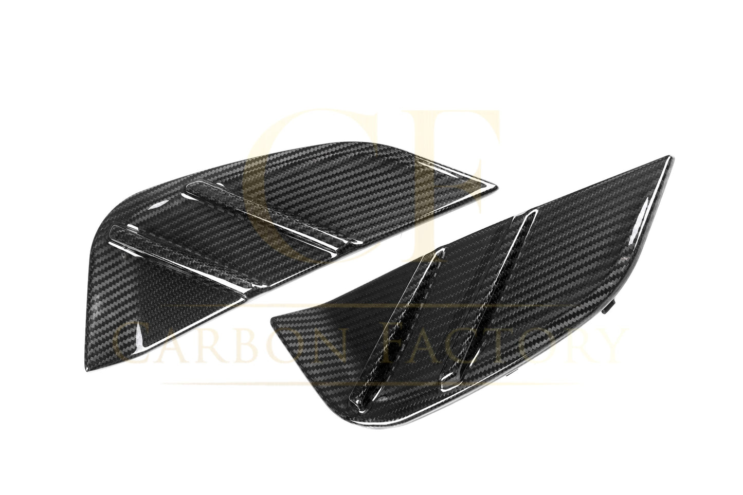 Pre-Preg Carbon Fibre Replacement Side Fender Trim for BMW G80 M3 21-Present-Carbon Factory