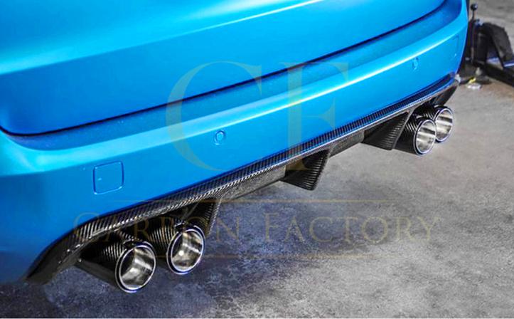 RK Style Carbon Fibre Rear Diffuser for BMW F85 X5M F86 X6M 16-Present-Carbon Factory