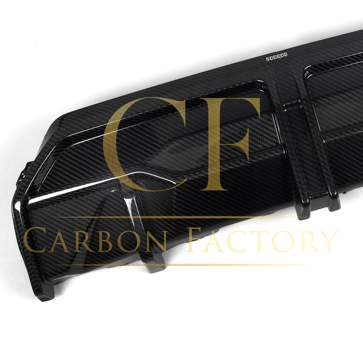 SQ Style Pre-Preg Carbon Fibre Rear Diffuser for BMW 2 Series G42 Coupe 21-Present-Carbon Factory