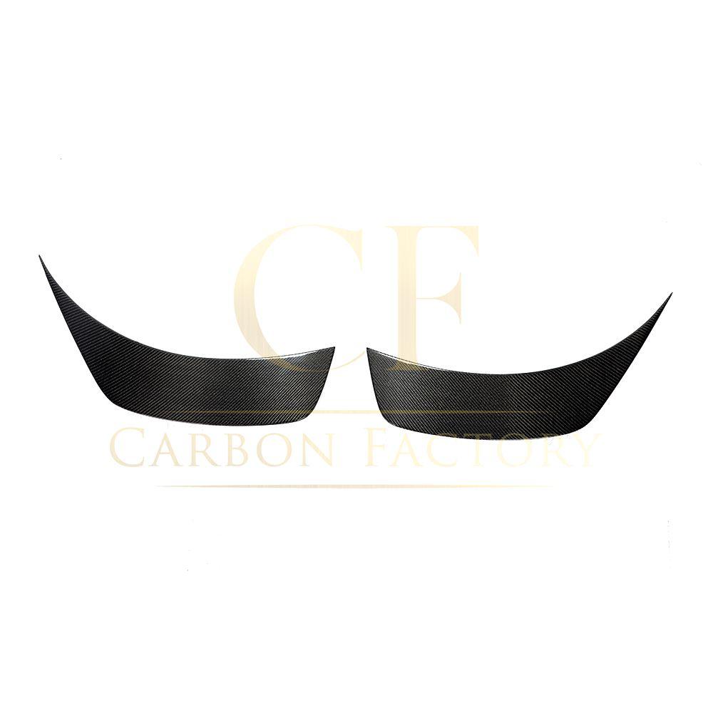 Tesla Model 3 CS Style Carbon Fibre Rear Bumper Canards 16-23 by Carbon Factory-Carbon Factory