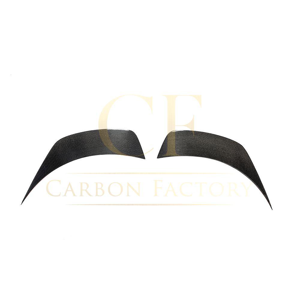 Tesla Model 3 CS Style Carbon Fibre Rear Bumper Canards 16-23 by Carbon Factory-Carbon Factory