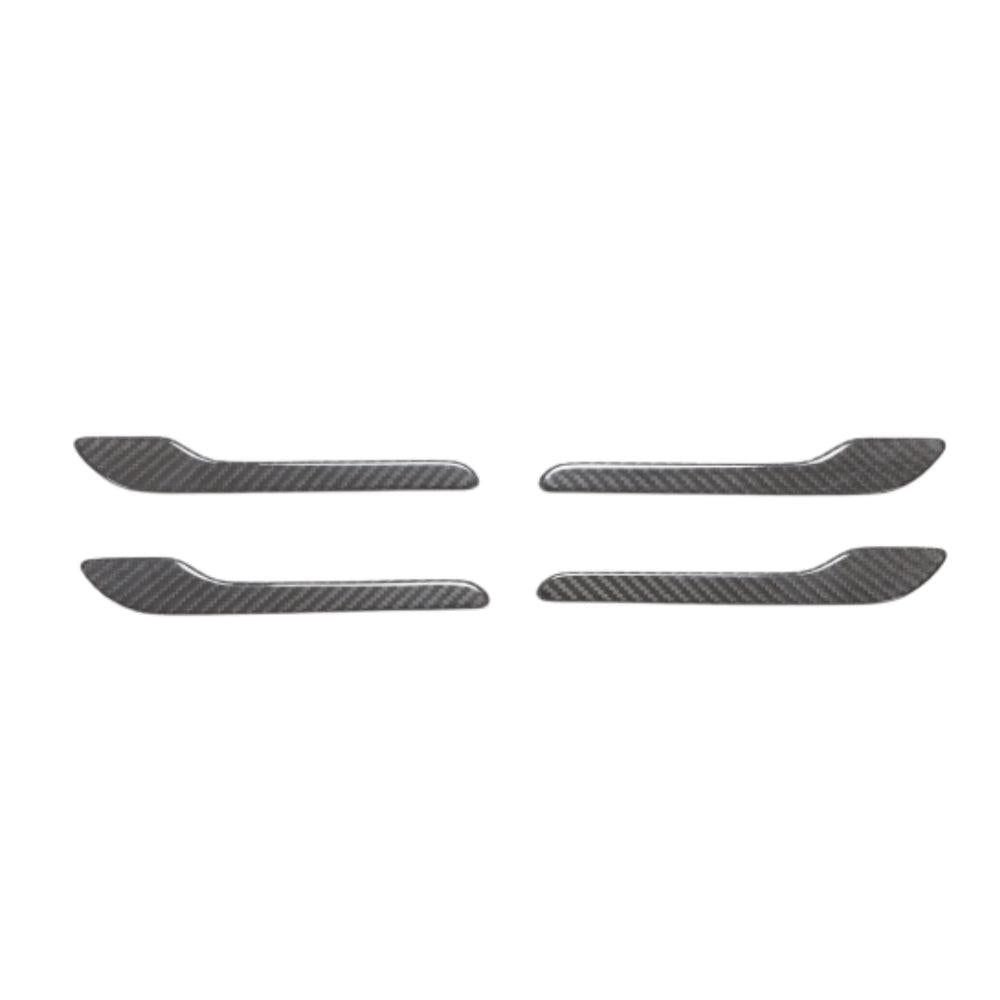 Tesla Model 3 Carbon Fibre Door Handle covers (4 doors) 16-23 by Carbon Factory-Carbon Factory