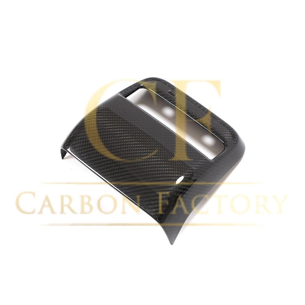 Tesla Model 3 Carbon Fibre Rear Air Conditioning Trim Covers 16-20 by Carbon Factory-Carbon Factory