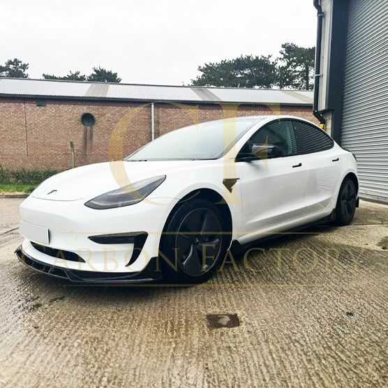 Tesla Model 3 Competition Style Gloss Black Kit 16-23 by Carbon Factory-Carbon Factory