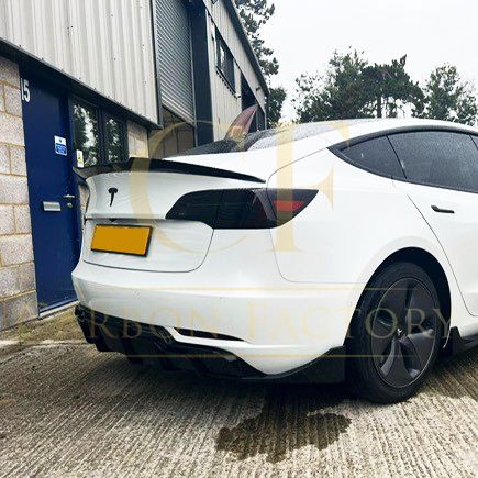 Tesla Model 3 Competition Style Gloss Black Kit 16-23 by Carbon Factory-Carbon Factory