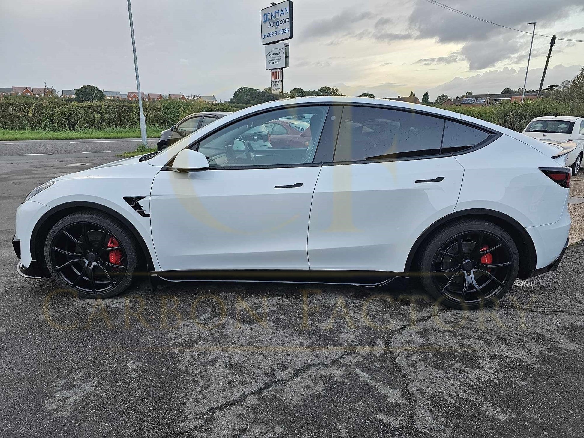 Tesla Model 3 Competition Style Gloss Black Kit 16-23 by Carbon Factory-Carbon Factory